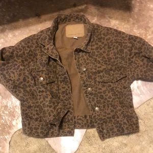 Womens Leopard Jacket
